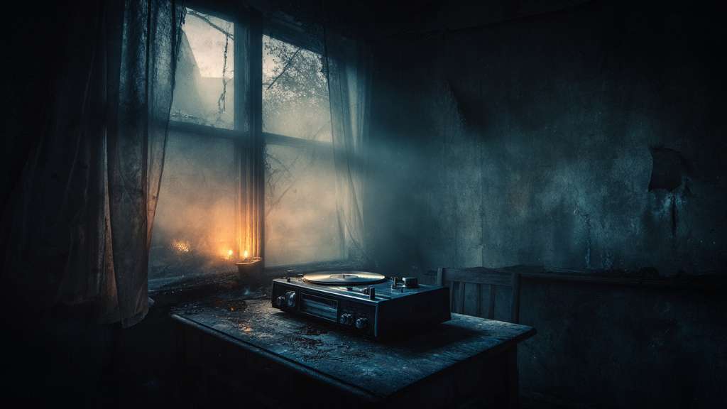 moody abandoned interior