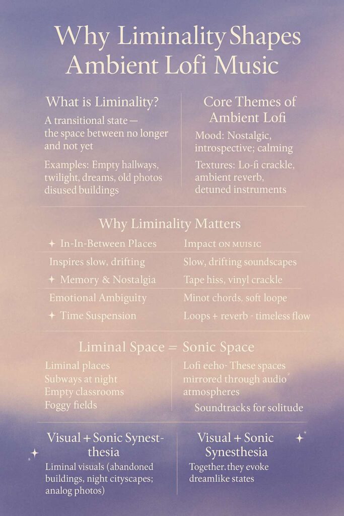 Why Liminality Shapes Ambient Lofi Music