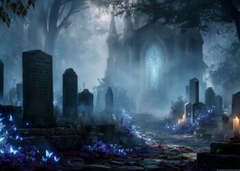 Meridian city cemetery purple