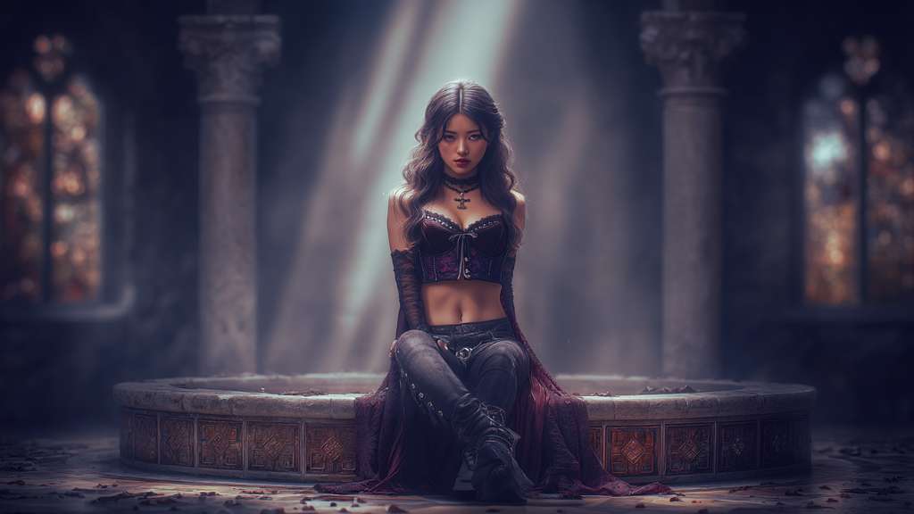 Dead Letter Chapel J-pop artist in a chapel