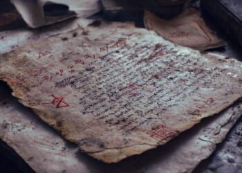 Dark Cinematic Document - Runes