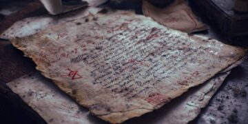 Dark Cinematic Document - Runes