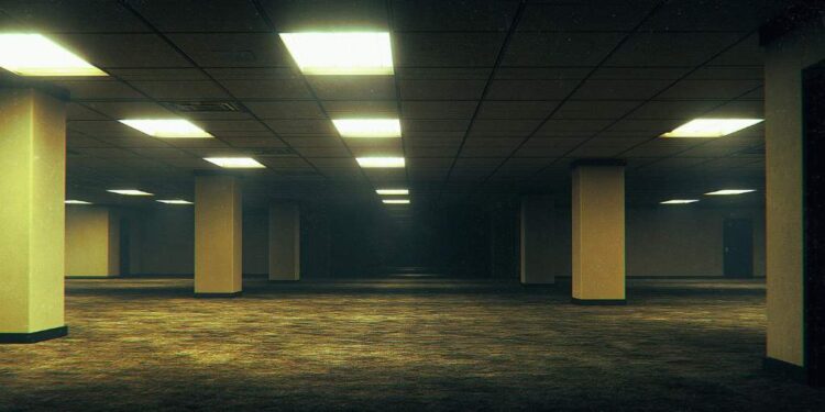 Backrooms Ambient Music Liminal Horror and Empty Room Sounds