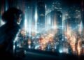 Dark cyberpunk music workstation used by Wartonno to create After the System Broke
