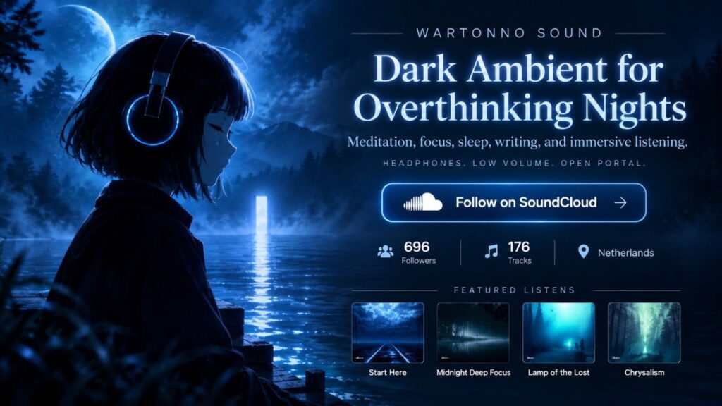 Dark Ambietn for Overthinking Nights by Wartonno Sound